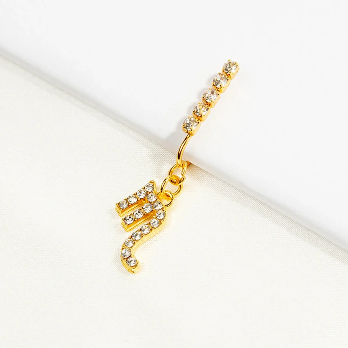 2 Pack Ear Clips Metal Zircon - Body Jewelry And Earrings ulasan dan harga