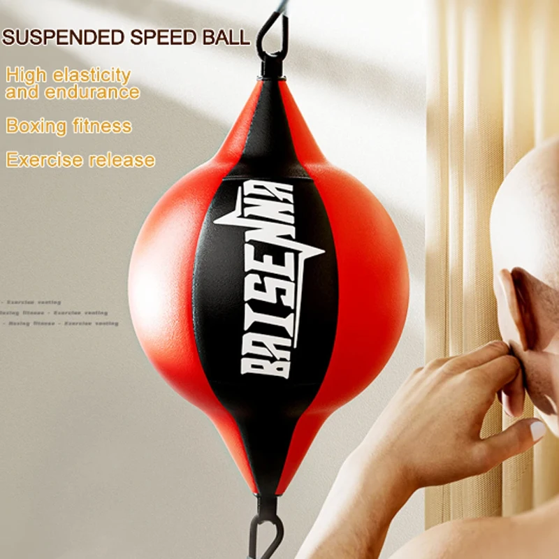 Boxing Punching Ball Training Reaction Speed Balls Leather Musculation Training Sandbag Muay Thai Gym Fitness Sports Equipment