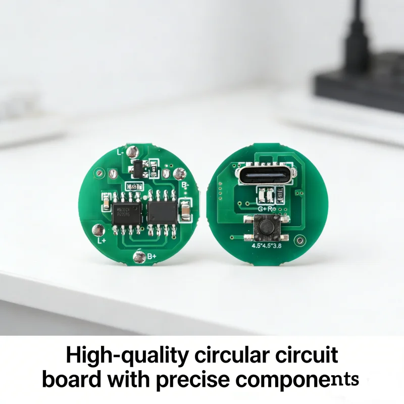 

10-20W Single-Speed Flashlight Driver Board High-Efficiency Type-C Interface for LED And Motor DIY Projects