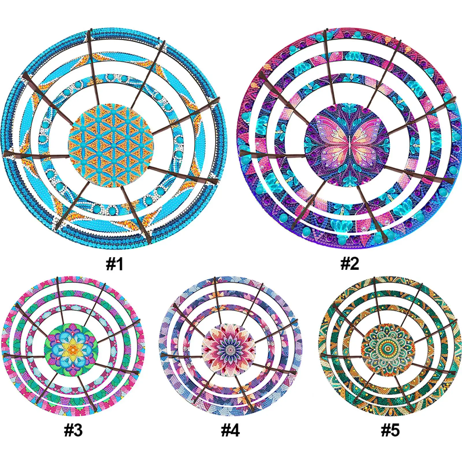 

Diamond Painting Kit DIY Diamond Wooden Snack Storage Tray Diamond Art Painting Candy Plate for Bread Snack Kitchen Home