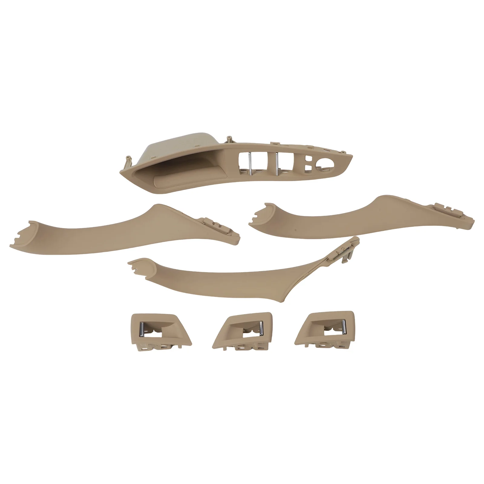 Linker Türgriff F10 F18 Armlehnen-Set Fahrzeuginnenraum-Ersatz aus Hochwertigen ABS-PC-Materialien für BMW 5er Serie