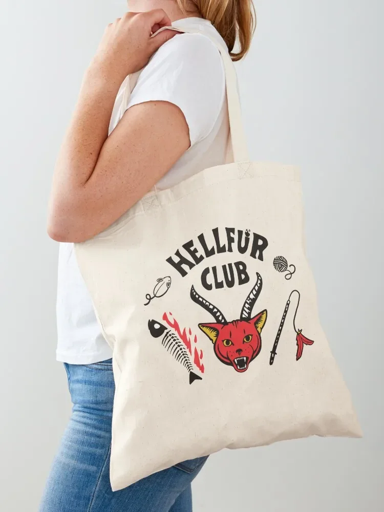 Hellfur Club Tote Bag large size bags tote bag university Gift bag