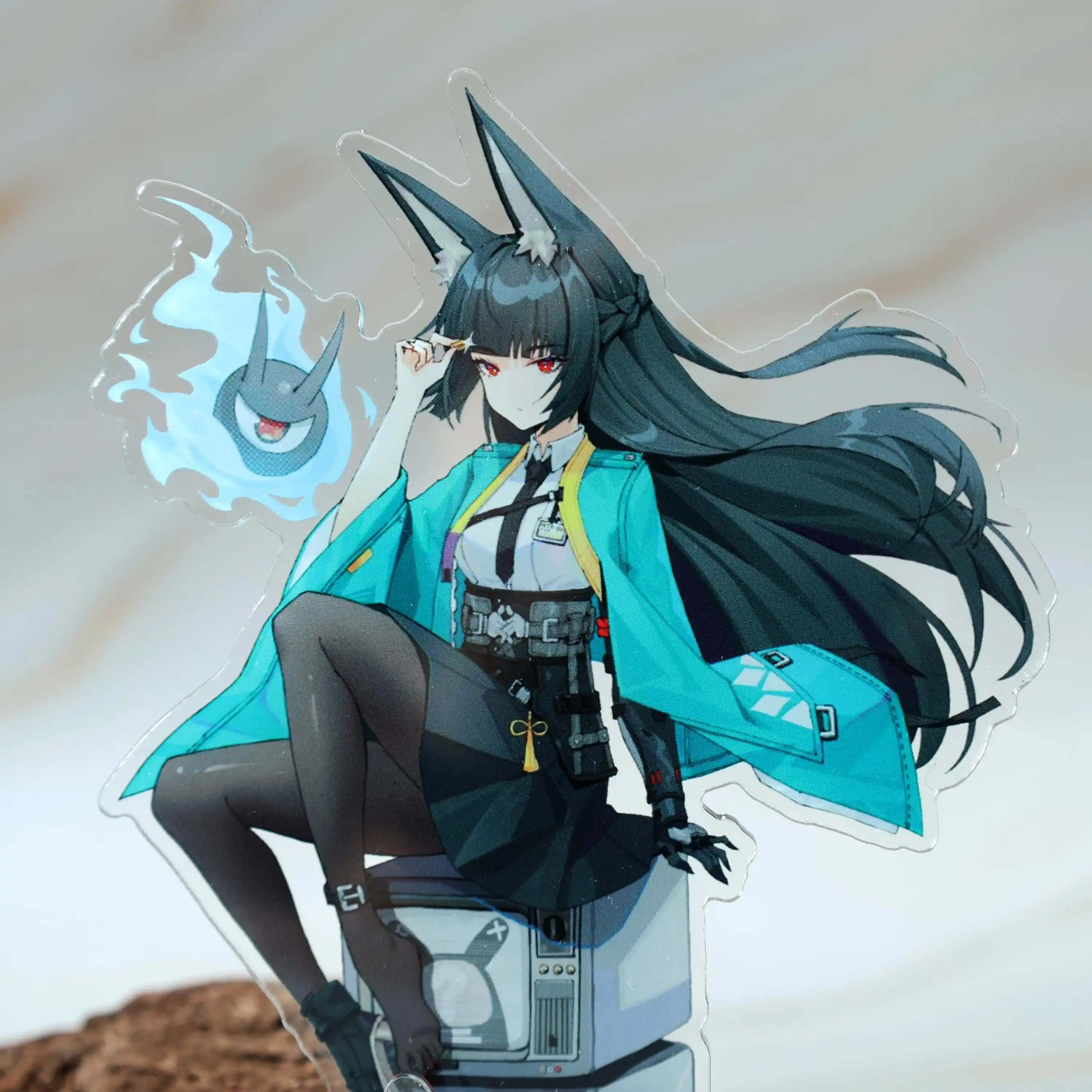 Zenless Zone Zero Hoshimi Miyabi acrylic stand Anime bunny girl action figure