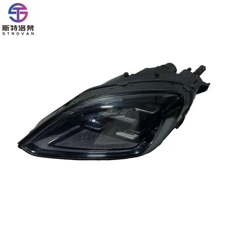 Deren High QualityLED Head Cayenne Lamp Blue Vehicle Lighting with High Beam 6000K Color Temperature Matrix LED for Porsches