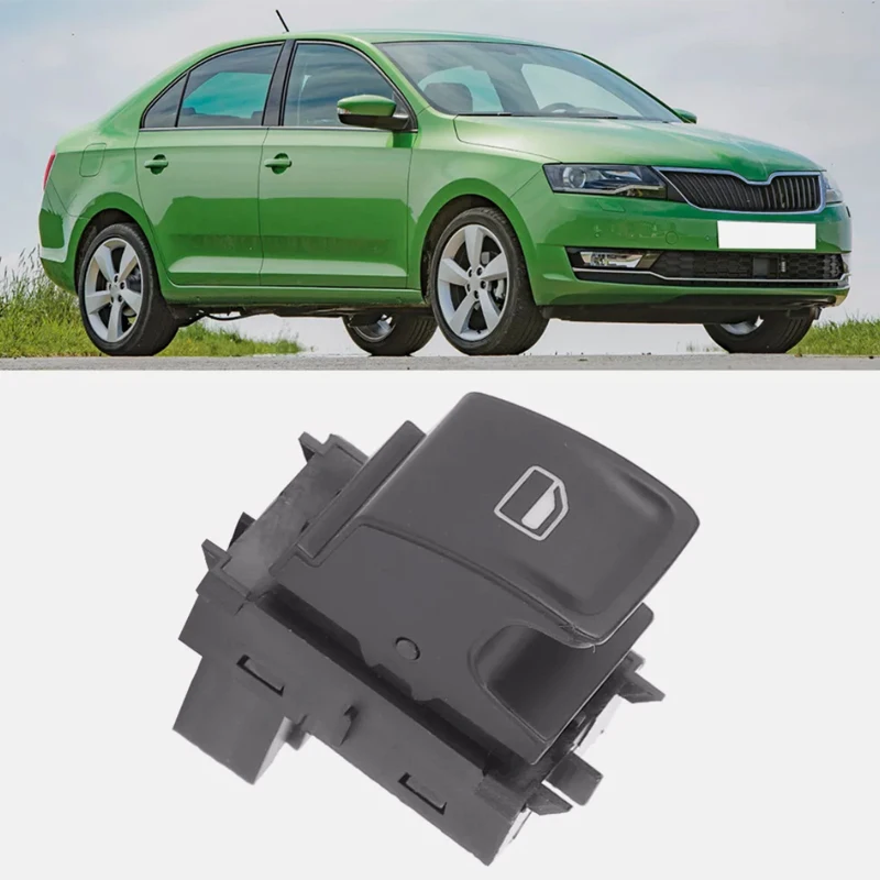 34D959855 for Volkswagen Skoda Rapid 2012 2013 2014 2015 2016 2017 2018 New Electric Power Window Master Control Switch Button