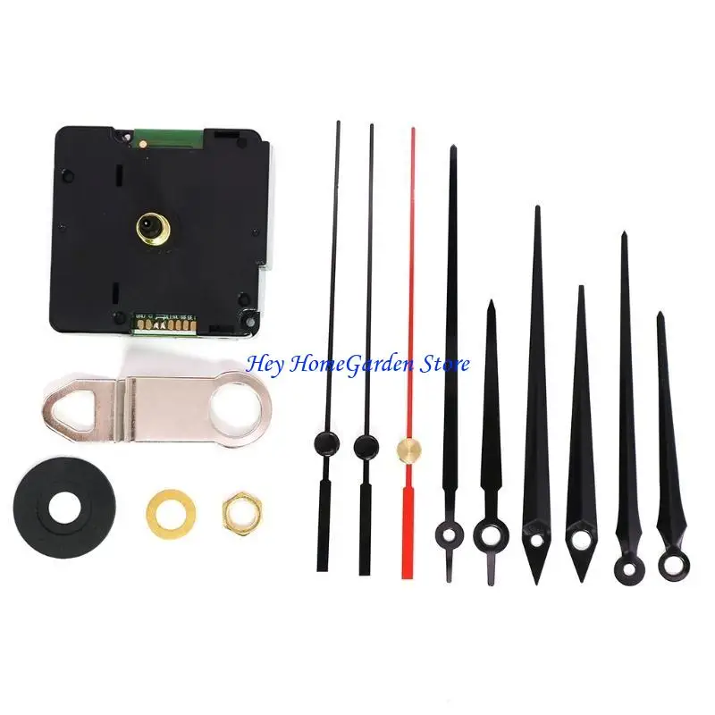 European Region Wall Clock Movement Mechanism with Hands German Version Radio Controlled Automatic for Time Adjustment DIY