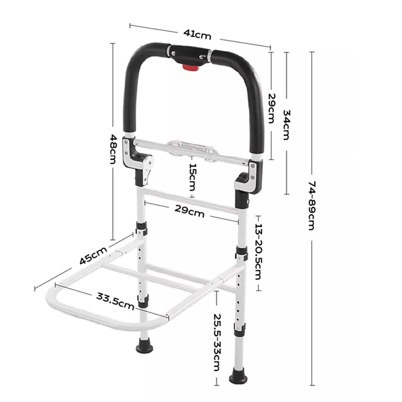Di Samping Tempat Tidur Sofa Senior Rel Pengaman Lipat Rel Perangkat Tambahan Portabel Pagar Pengaman Tunggal Barang Furnitur Rel Ruang Tamu