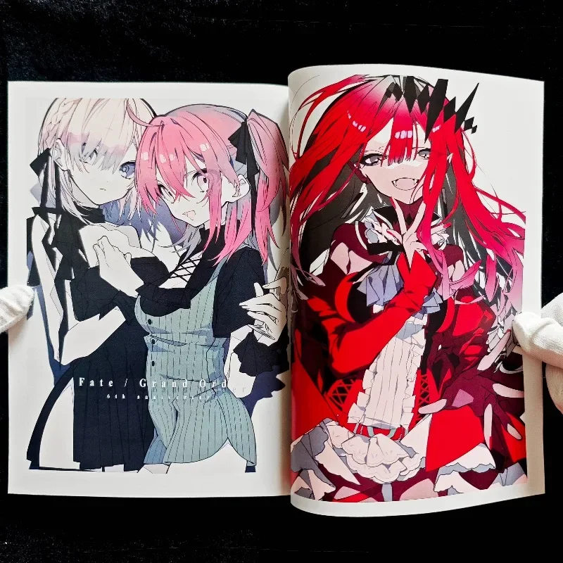 Mochizuki Kei Booklet C102 Art Book Artwork Paperback Shee FGO Illustration Collection Full Color Pixiv Artist Doujin Anime
