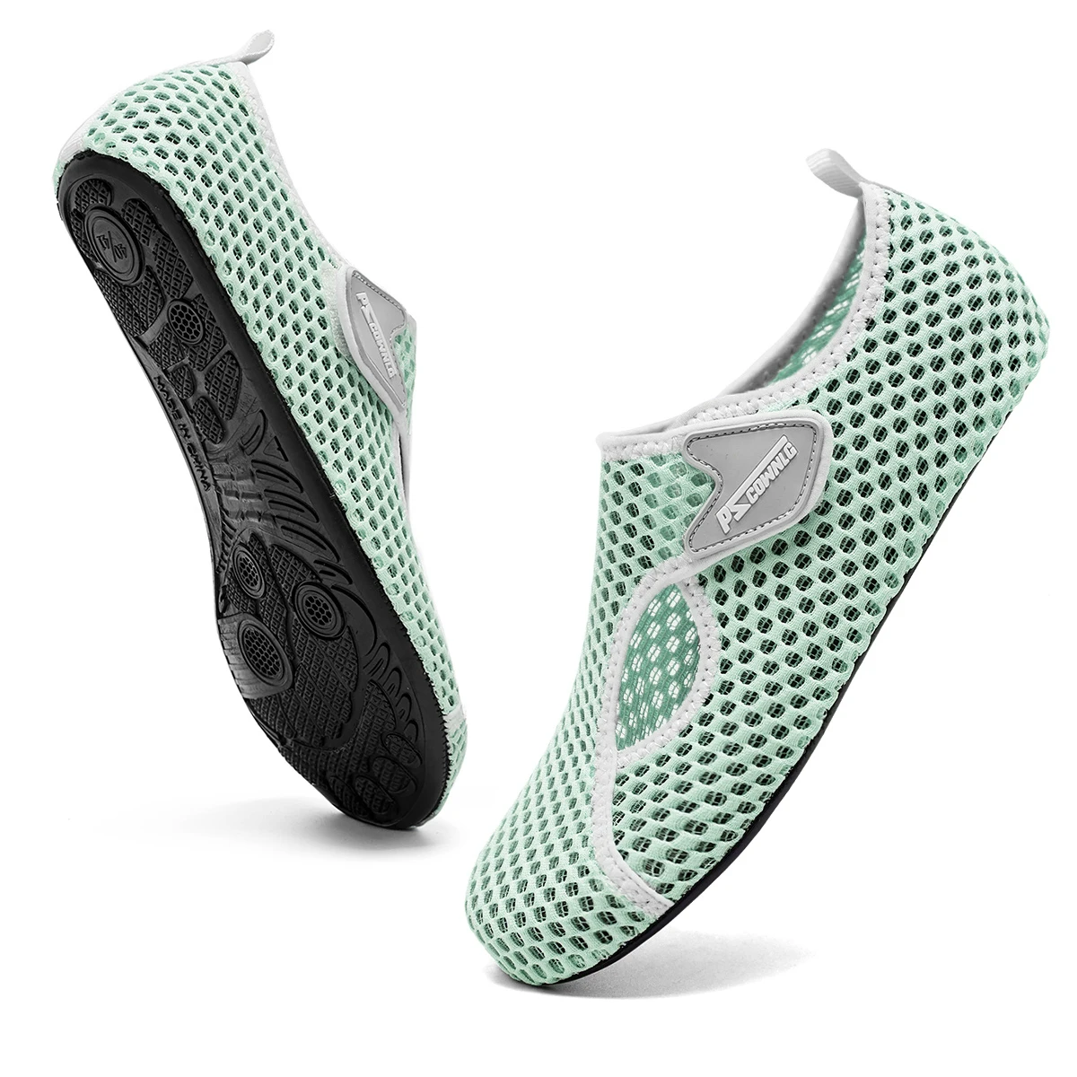 유니섹스 야외 물 신발 편안한 빠른 건조 해변 양말 맨발 신발 남성 여성 수영 운동화 요가 캐주얼 신발