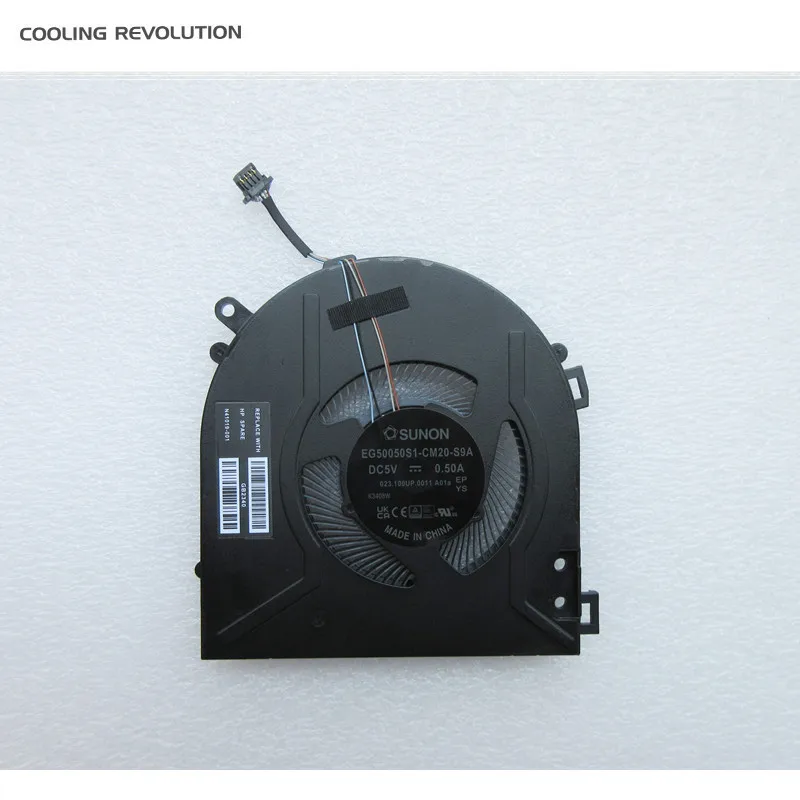 New Original Laptop CPU Cooling Fan For HP X360 TPN-W158 EG50050S1-CM20-S9A N41019-001 023.100UP.0011 A01a DC5V 0.50A