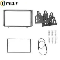 Double 2 Din Facia For ALFA ROMEO 147 Fascia Radio DVD Stereo CD Panel Dash Mounting Installation Trim Kit Face Frame Bezel