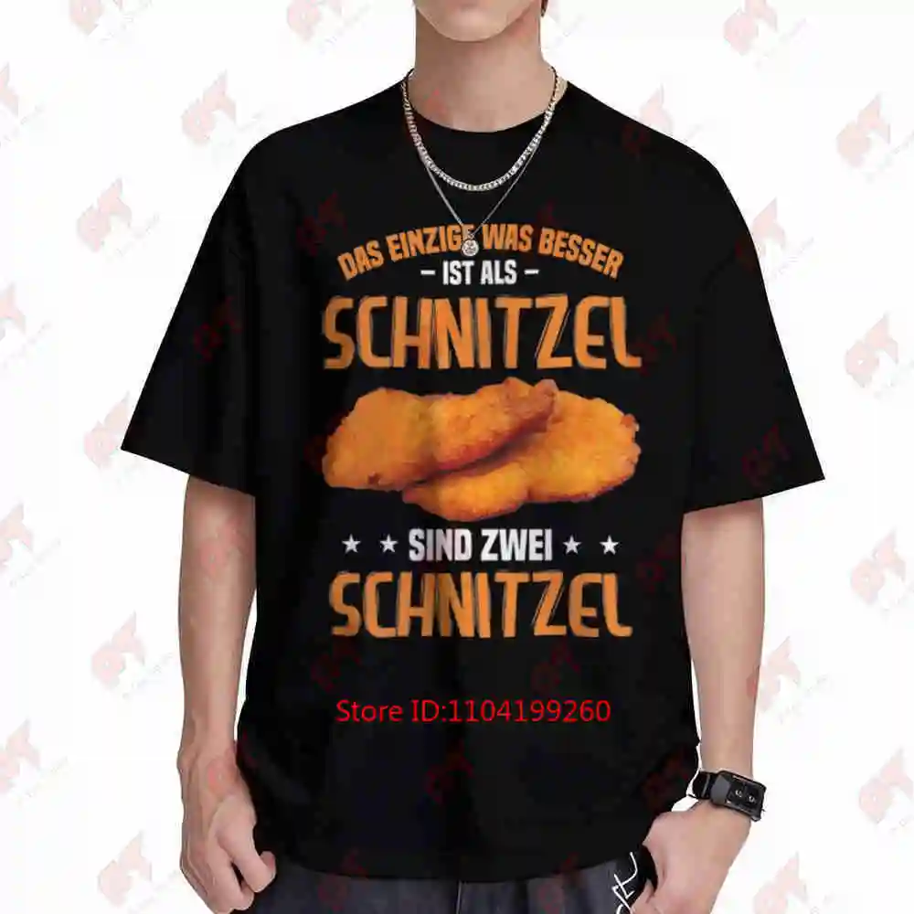 Austrian German Saying Schnitzel Party Wiener Short Sleeve Tee 100% Cotton T-Shirt