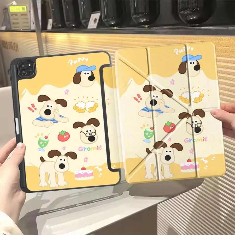 

Cute Dog Cute Tablet Case For iPad Pro 11th 10th 9th 8th 7th 12.9inch Pro 2025 Air 4 5 M3 M2 1 2 M4 11inch Mini 6 7 Holder Cover