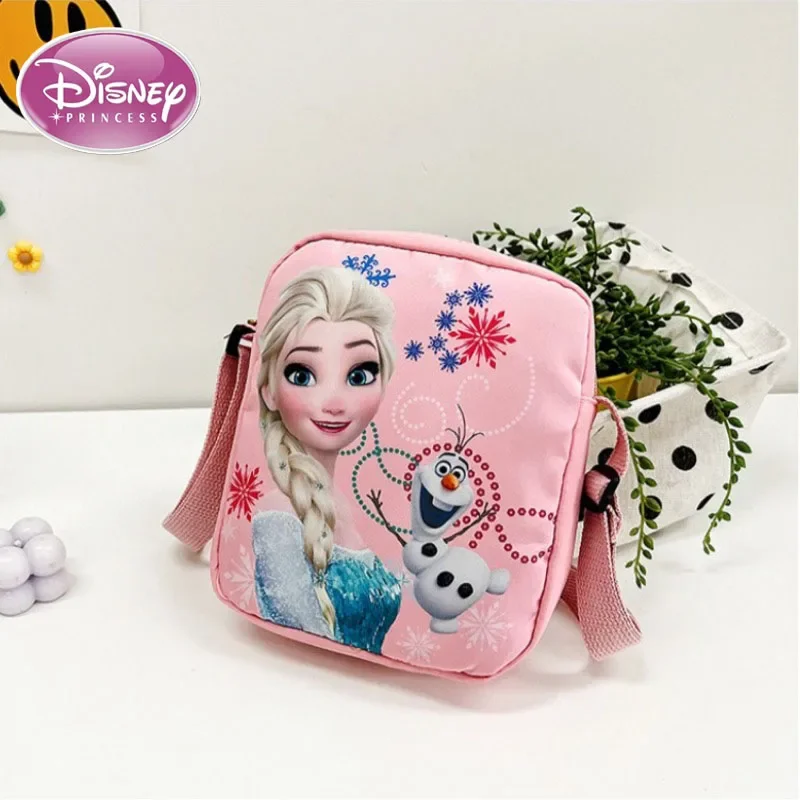 

Disney 2025 New Frozen Children's Crossbody Bag, Baby Girl's Cute Princess Crossbody Bag, Elsa Shoulder Phone Bag