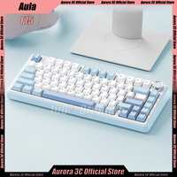 AULA  F75 Mechanical Gamer Keyboard 3 Mode 2.4G/Bluetooth Wireless Keyboard 80 Key Customized RGB Hot Swap Gaming Keyboard Gifts