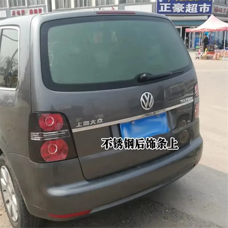 Auto Accessoires Voor VW Volkswagen Touran 2005-2008-2012-2015 Kofferbak Deurgreep Cover Tail Gate Trim Bezel Molding Styling
