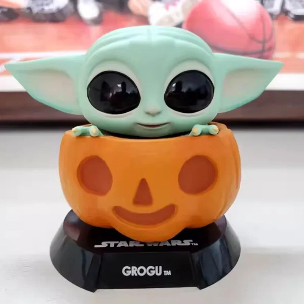 Juguetes calientes The Mandalorian Yoda figuras de acción calabaza Goo figuras coleccionables en miniatura adornos juguetes periféricos lindo bebé