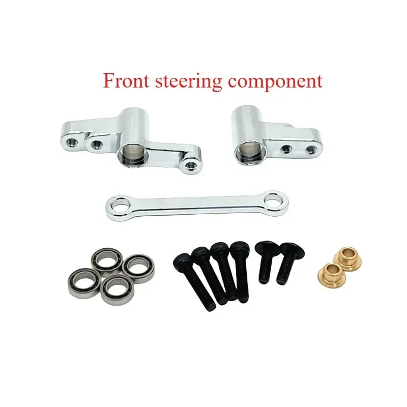 Set di parti di aggiornamento per auto RC MJX 14304 14303 14302 14301, accessori di ricambio con finitura a specchio cromato