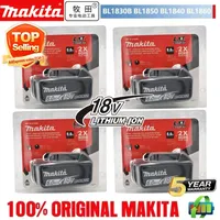 100% Original makita 18v battery 6.0Ah Rechargeable Power Tool makita 18 v Battery, Replaceable LED Lithium-ion, BL1860B💯💯