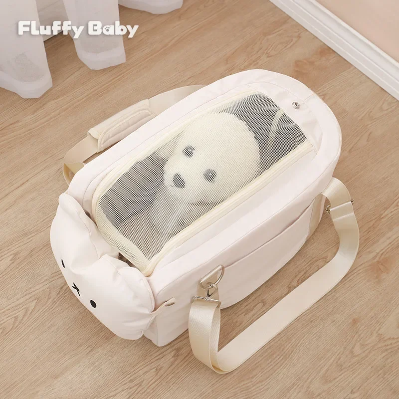 New Cat Backpack Outdoor Car Pet Bag Travel Car Dog Kennel, Car Center Console, Safety Seat, Small Pet Handbag Cat Bag 2024