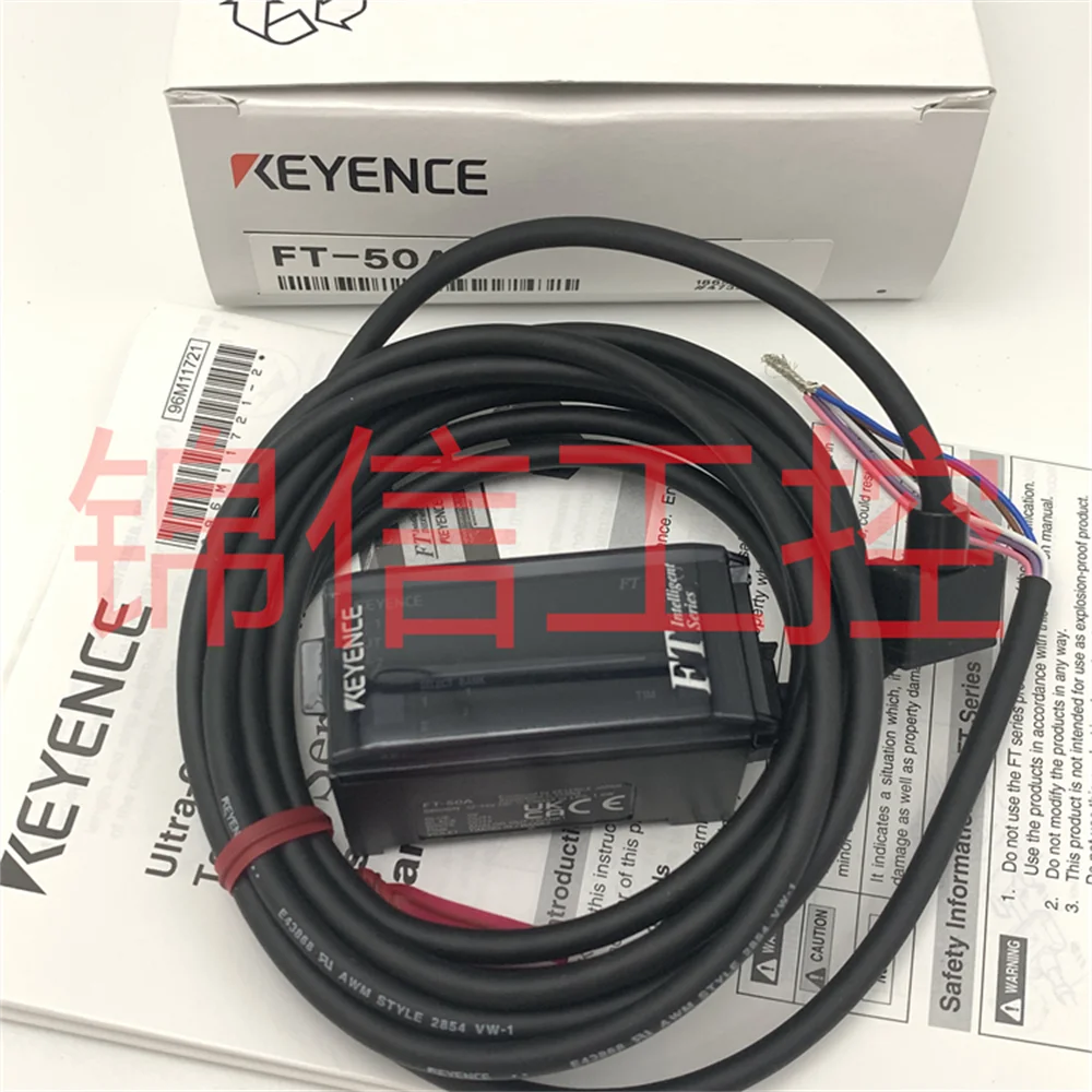 New Original KEYENCE/KEYENCE FT-55A FT-50A Flow Amplifier With Mounting Panel
