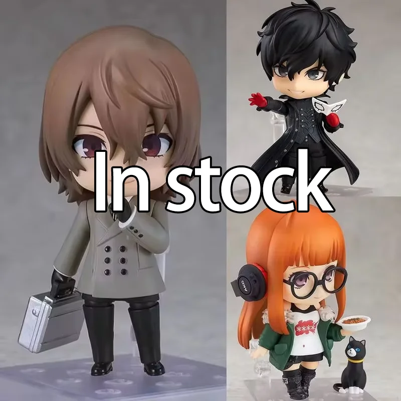 Figuras Nendoroid Versión Q de Persona 5: Akechi Goro, Amamiya Ren, Sakura, Futaba, Modelo de Juego, Set de Muñecas, Juguete de Regalo para Coleccionistas de Anime