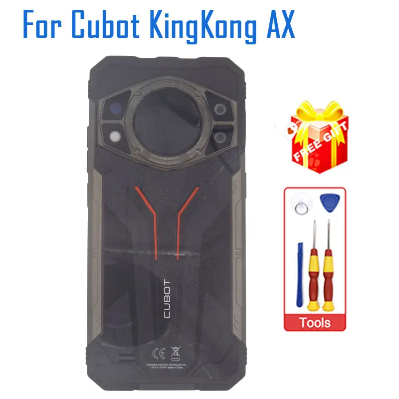 Original Cubot KingKong AX Battery Cover Back Cover Receiver Speaker Charge Port Board Accessories For CUBOT King Kong AX Phone