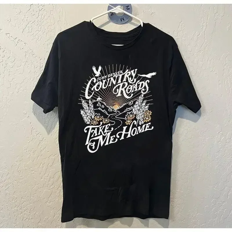 New Rare John Denver Country Music T shirt  Men S 5XL C1610