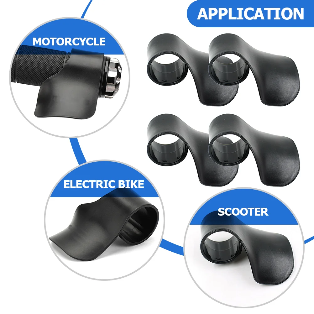 4 Pcs Motorcycle Cruise Control Throttle Lock Control Grips Hand Rest Control Throttle Lock For Off Road Vehicle