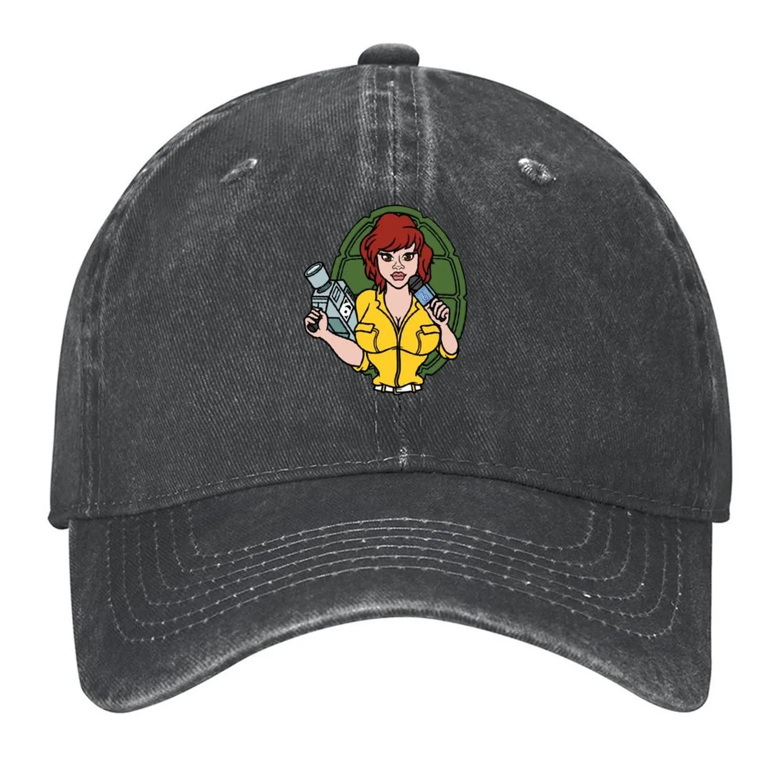 

April O’Neil channel 6 news Baseball Cap Thermal Visor golf hat genuine hiking hat Rugby Girl'S Hats Men's