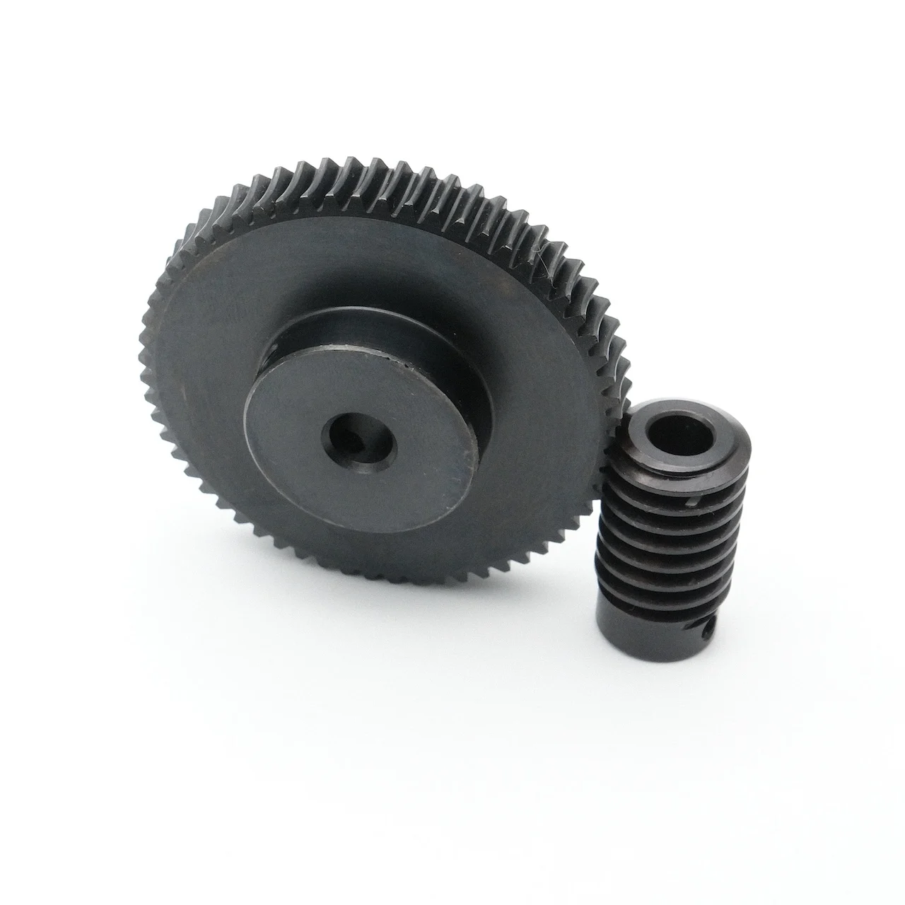 1 Module 60 Teeth Reduction Worm Gear Pair for Automation Equipment Mini Conveying Line Industrial Gearbox Component 1:60