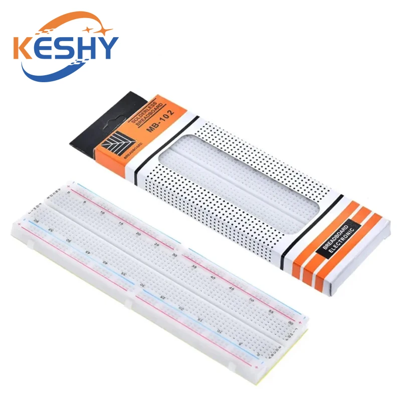 1-10PCS Breadboard 830 Point PCB Board MB-102 MB102 Test Develop DIY kit nodemcu raspberri pi 2 lcd High Frequency