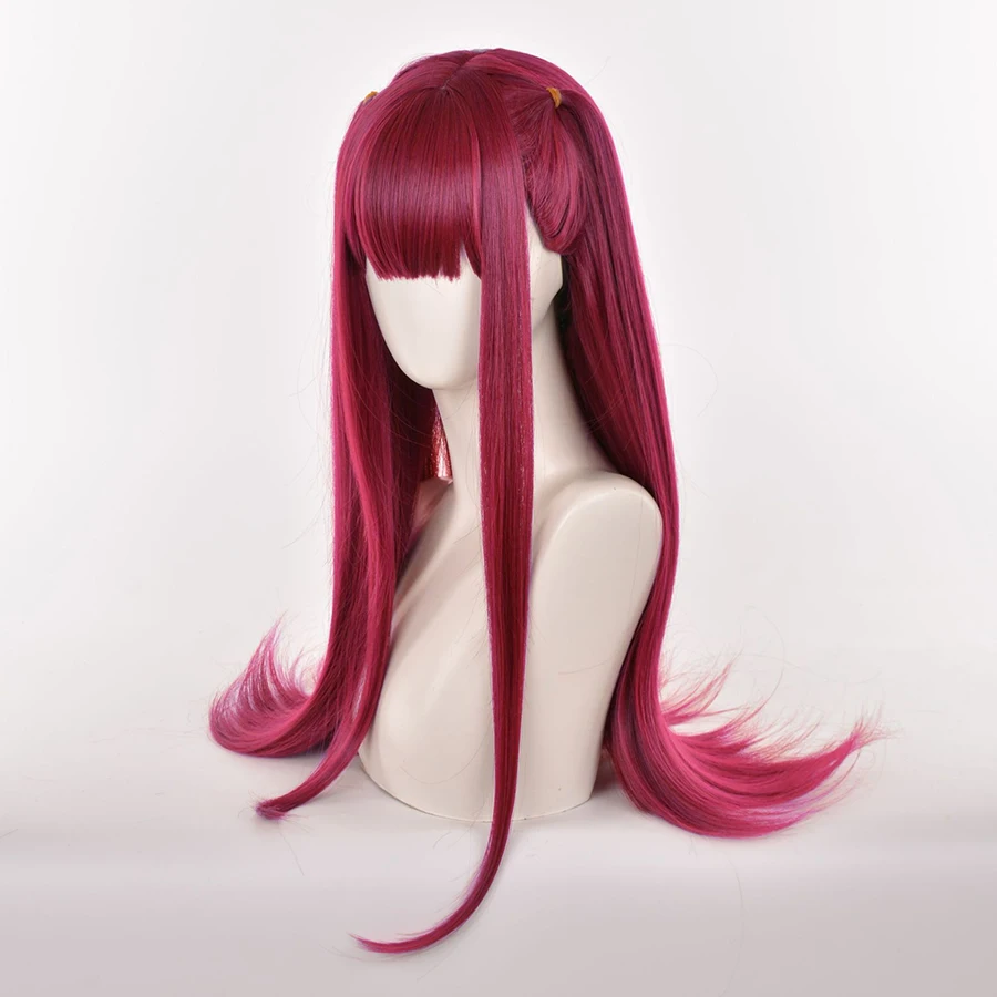 Marin Kitagawa Cosplay Wig Anime My Dress-Up Darling Rizu Kyun Cosplay Long Red Wig Synthetic Hair Devil Oufits Halloween Wigs