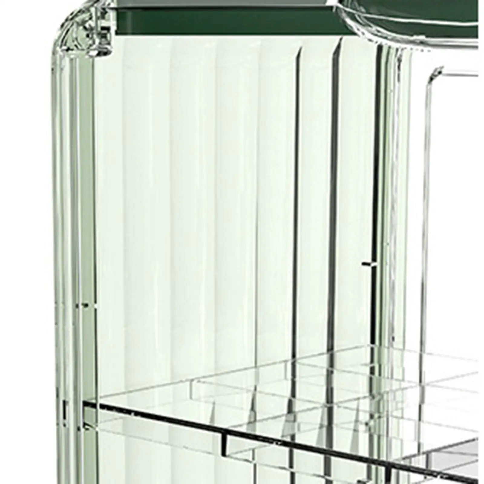 Transparent Acrylic Collectible Display Box for 1 18 Case Display Model Cars Figures with Dividers Dustproof Showcase for Home