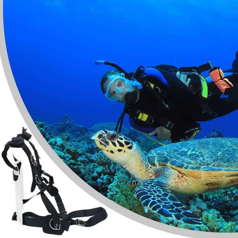 Diving Adjustable Harness Adjustable Diving Harness With Waist Protection Women Men Ensures Underwater Safety Diving Harness For