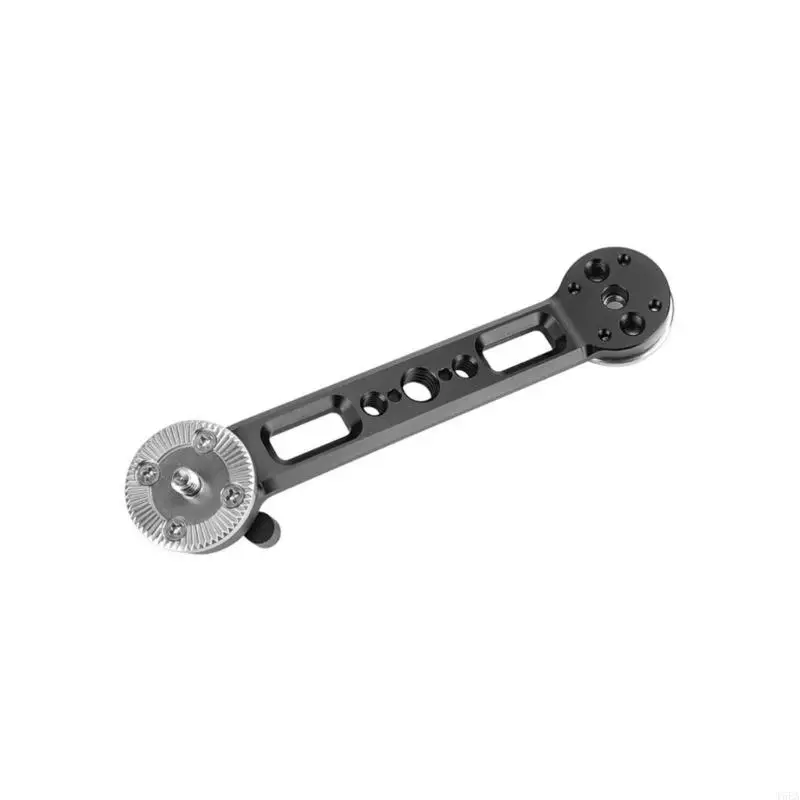 Brazo extensión roseta aleación aleación aluminio M6 T5EA para fotografía con 1/4 y 3/8 agujeros roscados