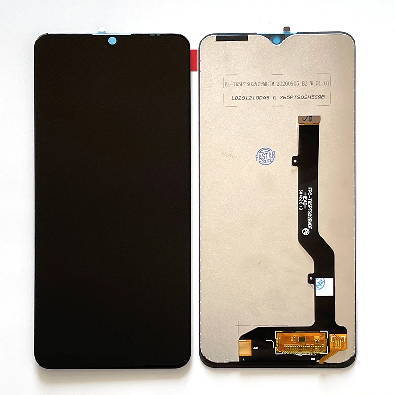 6.49'' Original For ZTE Blade VSmart V2050 2050RU LCD Display Screen Touch Screen Digitizer For ZTE Blade 20 Smart V1050 Display