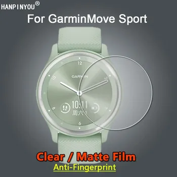 Protector de pantalla para Garmin Move GarminMove Vivomove Sport 3 3S HR, película delgada suave, Ultra transparente/mate, no vidrio templado, 10 unidades
