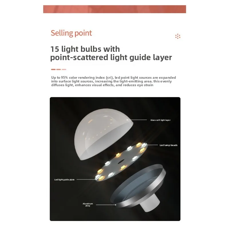 Lusterko do makijażu LED z lampką, lusterko kosmetyczne do łazienki, lusterko stołowe z oświetleniem, trójkolorowe lusterko do makijażu, lusterko kosmetyczne