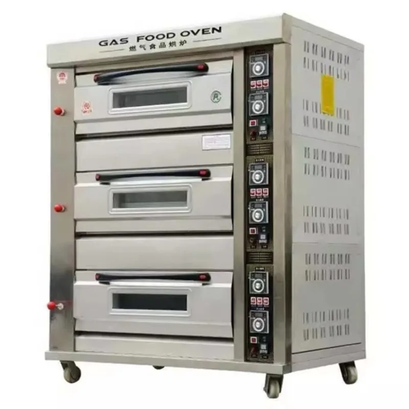 Long Working Life Automatic German Bread Oven Multifunctional Flame Out Protection Pakistan