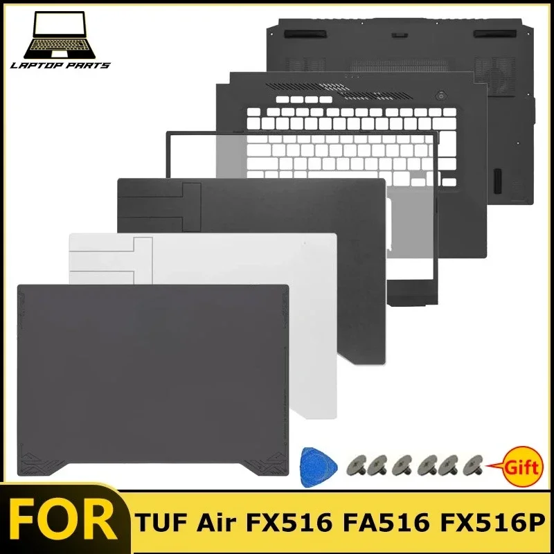 New For TUF Air FX516 FA516 FX516P LCD Back Cover Top Lid Front Bezel Upper/Palmrest Case Bottom Case New