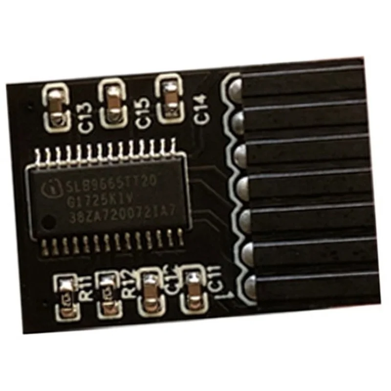 DT23 TPM 2.0 Encryption Security Module 14Pin LPC Interface Remote Card for ASUS Motherboard Windows 11 Security Module