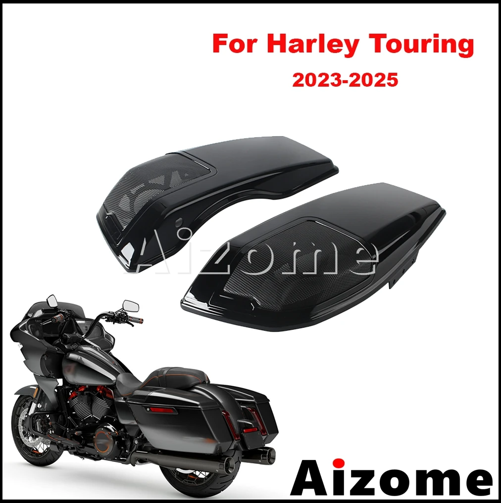 

Крышки динамиков для задних кофров мотоциклов Harley Touring CVO Street Road Glide FLTRX FLHX FLHXU FLHXSE FLTRXSE FLTRXSTSE 23-25