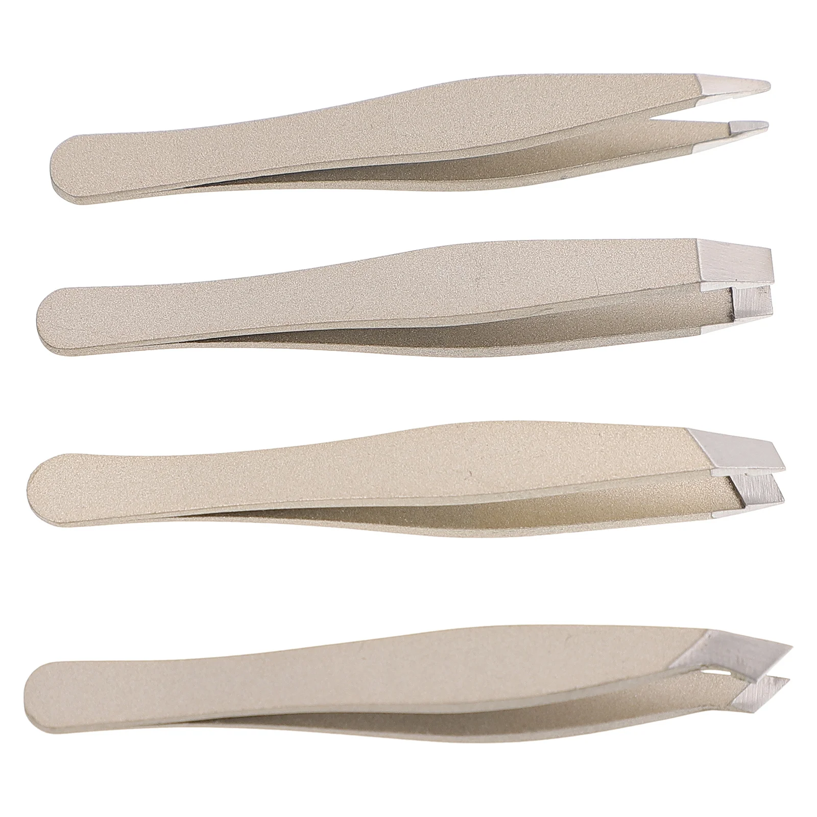 4 Pezzi Clip per Sopracciglia in Acciaio Inox, Strumento per Rifinire le Sopracciglia, per Ciglia Finte, Adesivi per Doppia Palpebra, Strumenti per la Cura delle Sopracciglia, Accessori di Bellezza