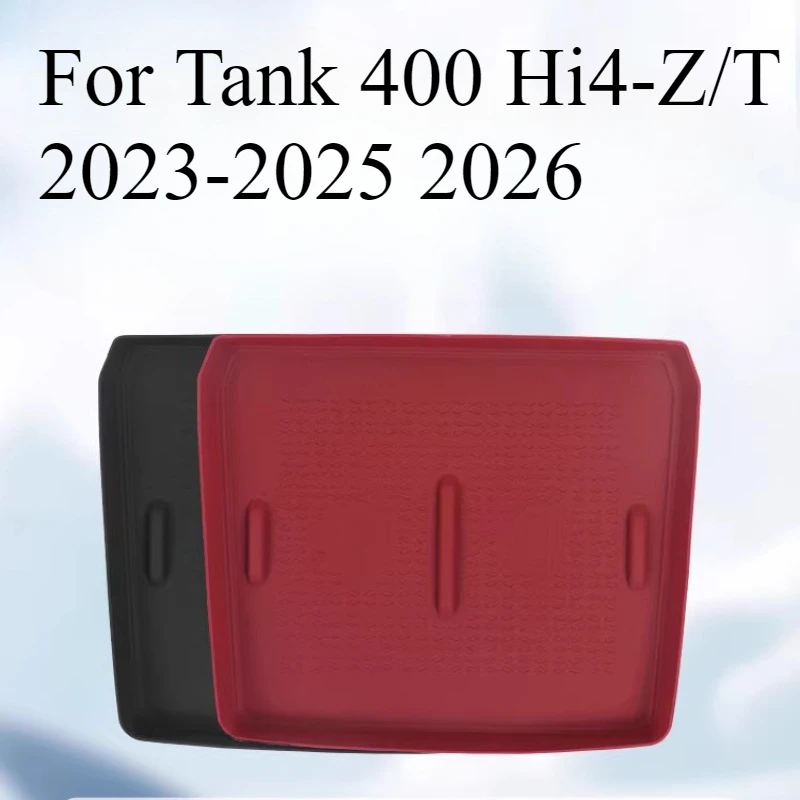 

For Tank 400 Hi4-Z/T 2023-2025 2026 Central Control Wireless Charging Silicone Pad Non-slip Pad Dust-Proof Charger Protect Cover