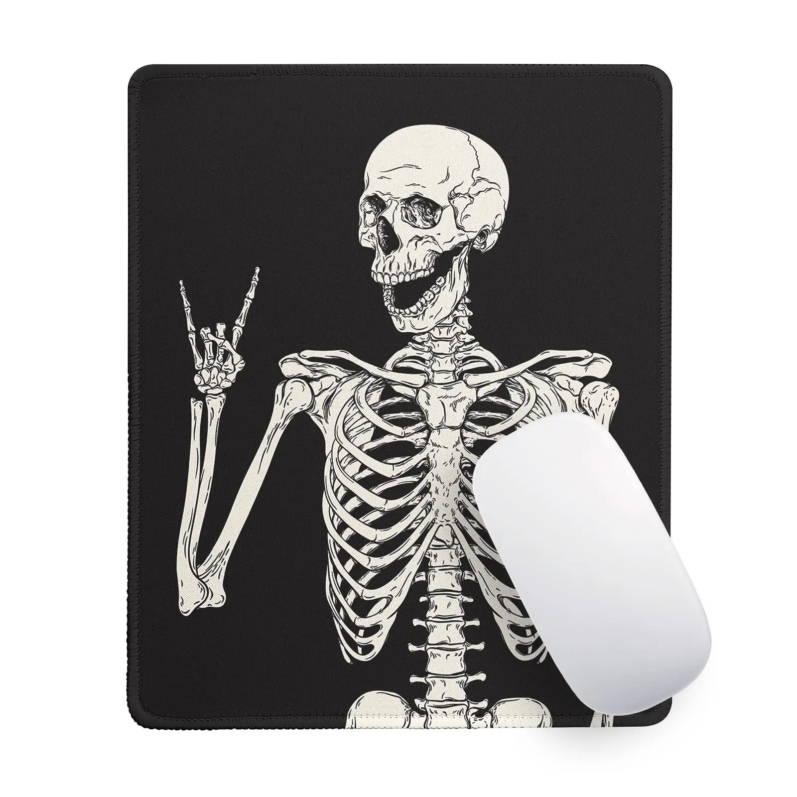 

Hot-Selling Funny Skeleton Mouse Pads Retro Gaming Mousepad Gamer Mouse Mat Keyboard Mats Desk Pad Mousepads 18x22cm