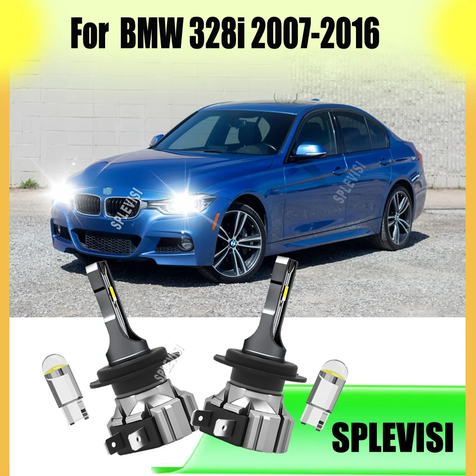 

H7 LED White 6000K Headlight Conversion Kit, 75W 7500LM For BMW 328i 2007 2008 2009 2010 2011 2012 2013 2014 2015 2016