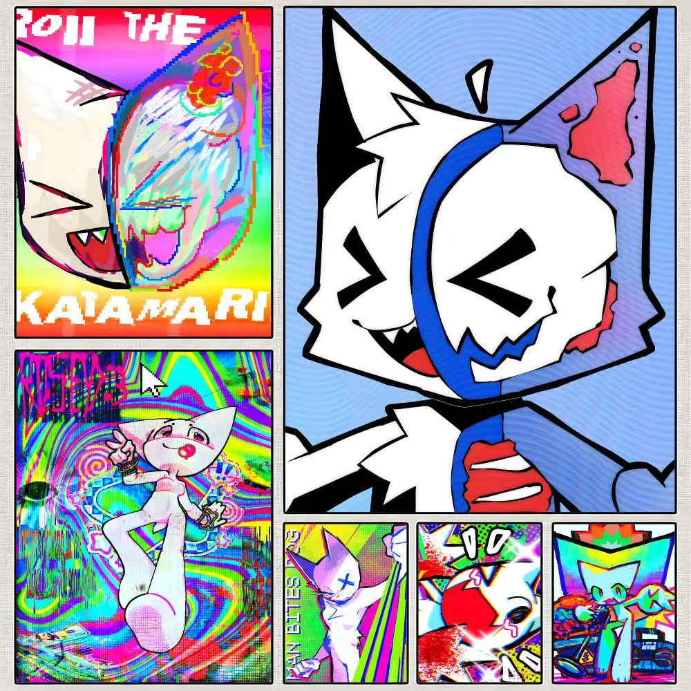 Music Femtanyl Breakcore Hardcore Poster PP Wall Art Print Removable Water-Resistant Home Decor for Bedroom Apartment Gift