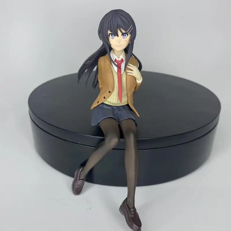 

Фигурка Сакураджима Май: Аниме-девушка, ПВХ, коллекционная модель, игрушка, украшение для автомобиля, декор для компьютерного корпуса, подарок