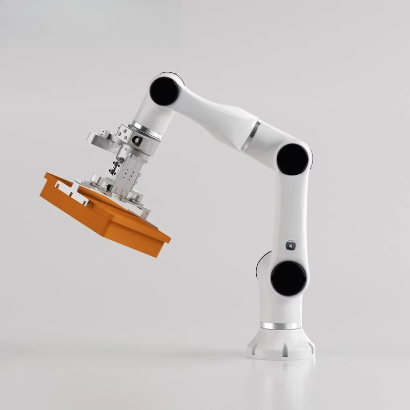 White Automatic Small Commercial 6 Dof Cobot 6 Axis Manipulator  Arm